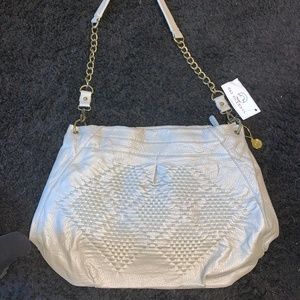 BIG BUDDHA Silver/Gray Handbag